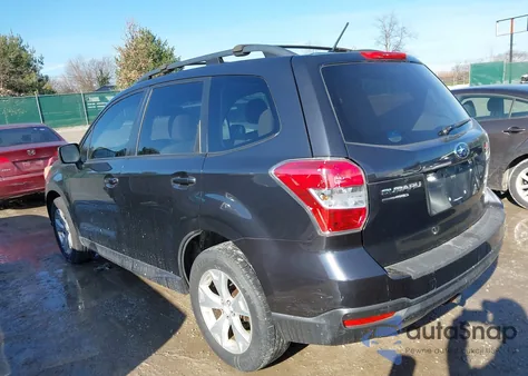 2014 Subaru Forester 2.5I Premium from USA, damaged, VIN JF2SJAEC5EH439395